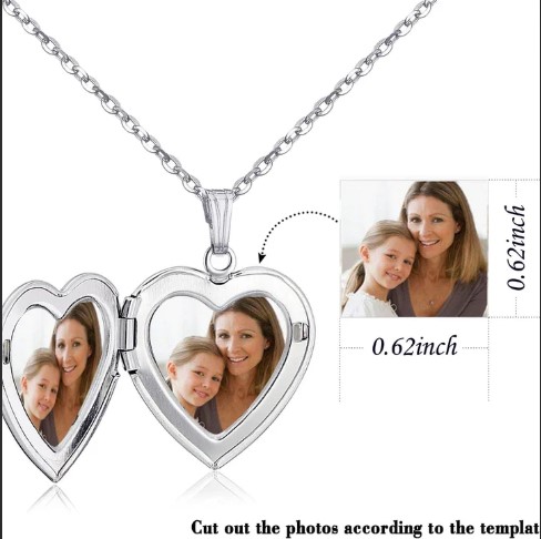 Buy your Memories Saving Love Heart Locket Necklace