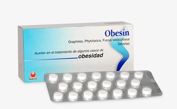 Pastillas Obesin: medicamento homeopático para bajar de peso