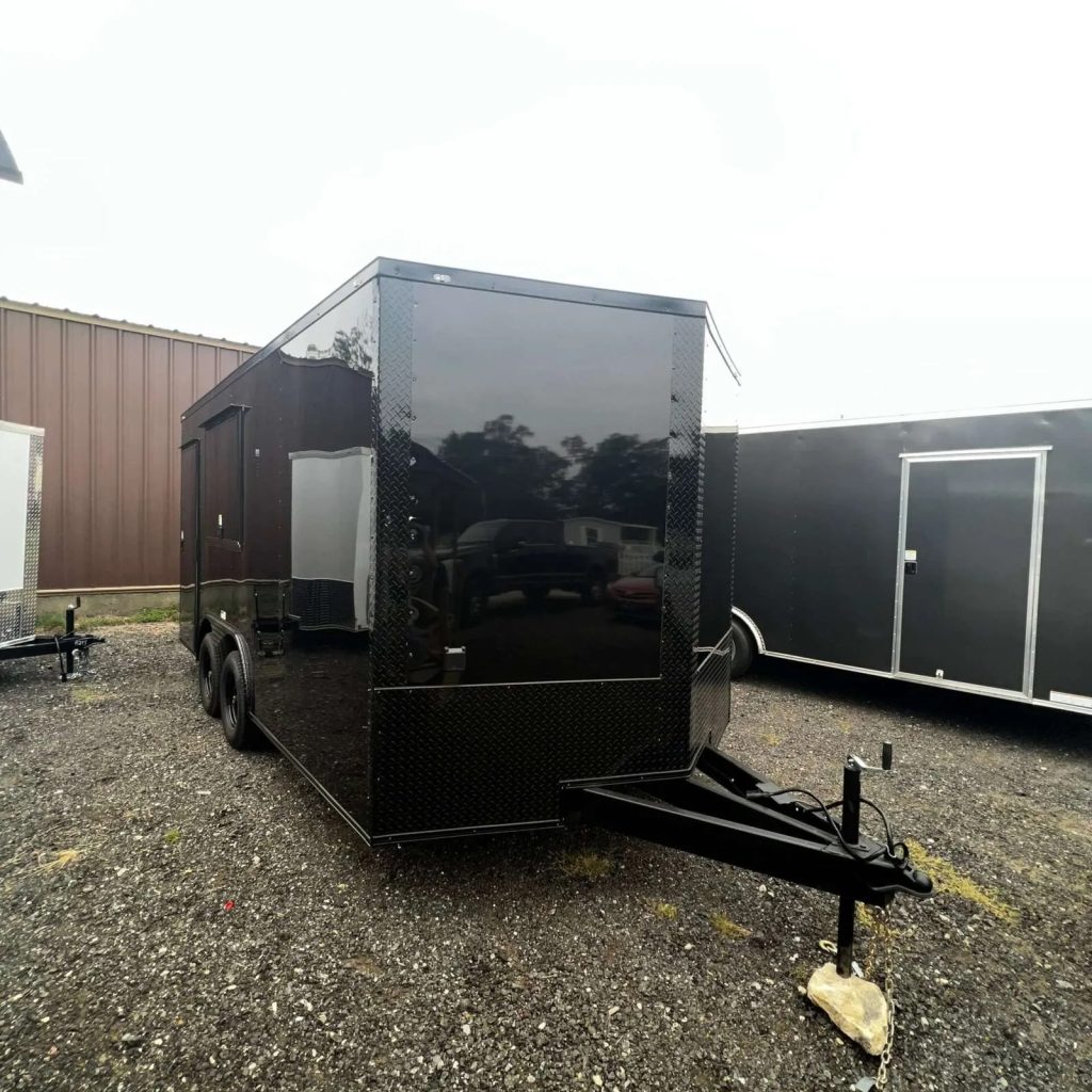Hl Black Custom Food Trailer: Premium Mobile Kitchen on Wheels