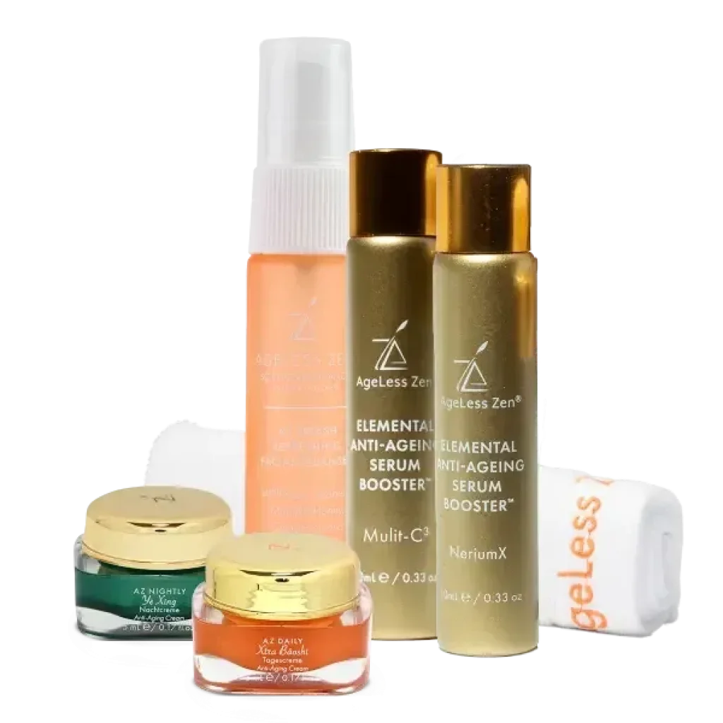Ageless Zen beauty products: Hydration and calm skin
