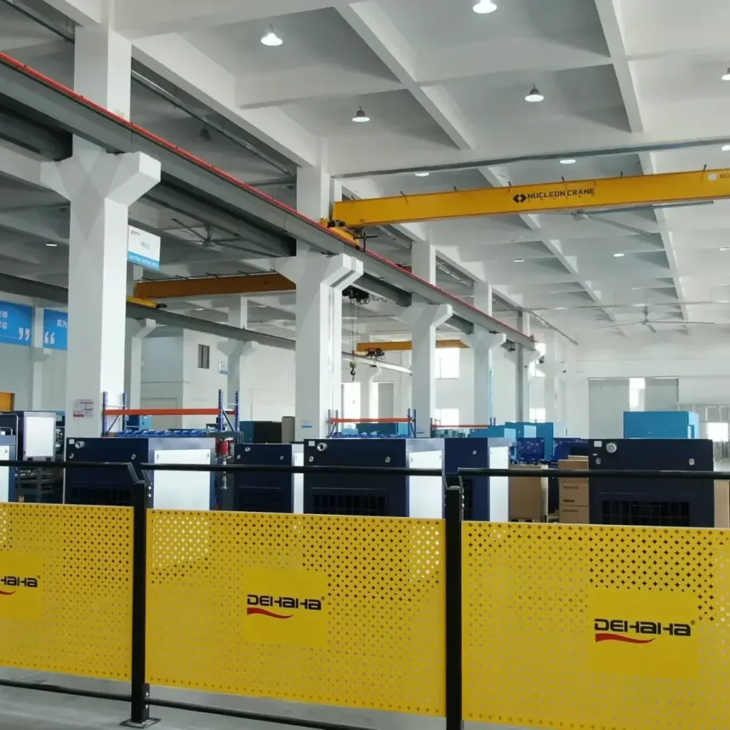 Compressor in the textile industry: steady power for production