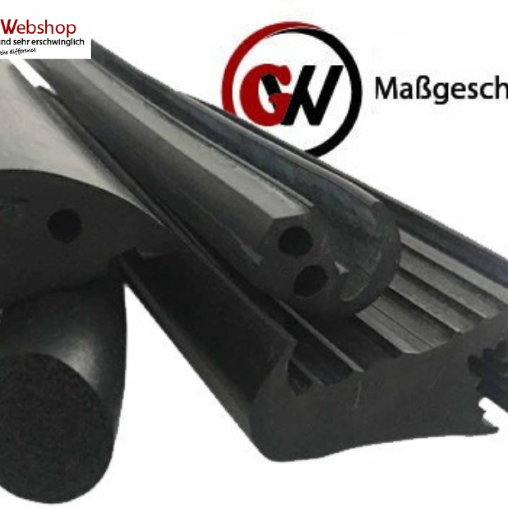 Hochwertige halbrunde Dichtprofile aus EPDM für Industrie und Haushalt