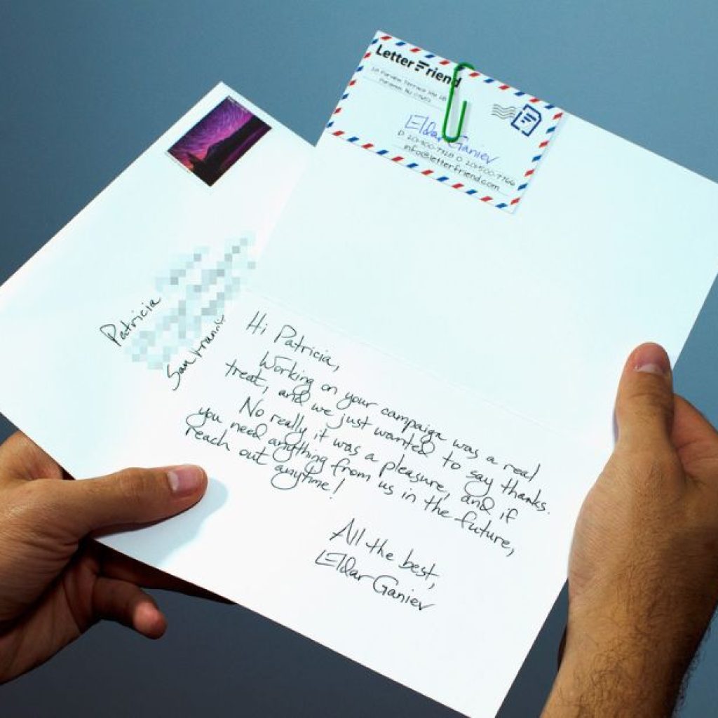Personalise Your Professional Connections with Handwritten Thanks Personalise Your Professional Connections with Handwritten Thanks