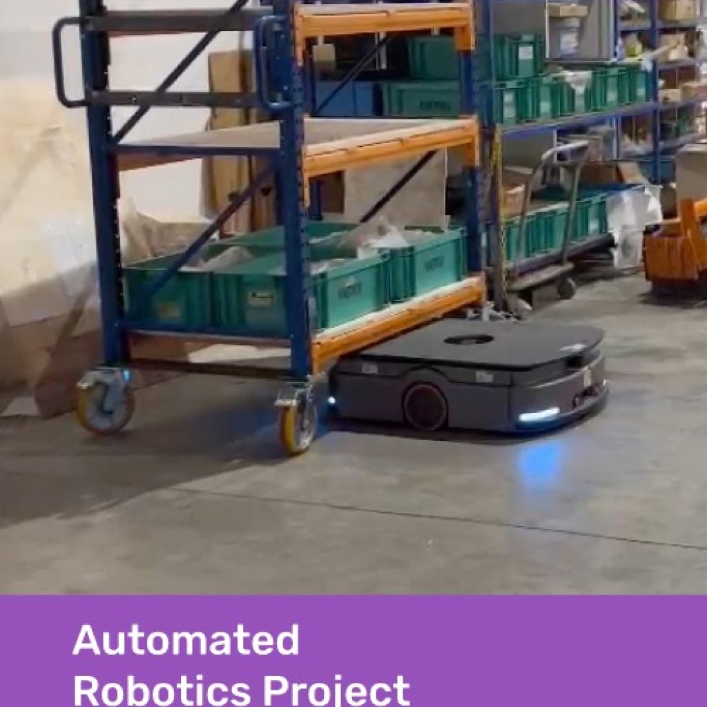 Improve efficiency using Automation in production & warehouse processes