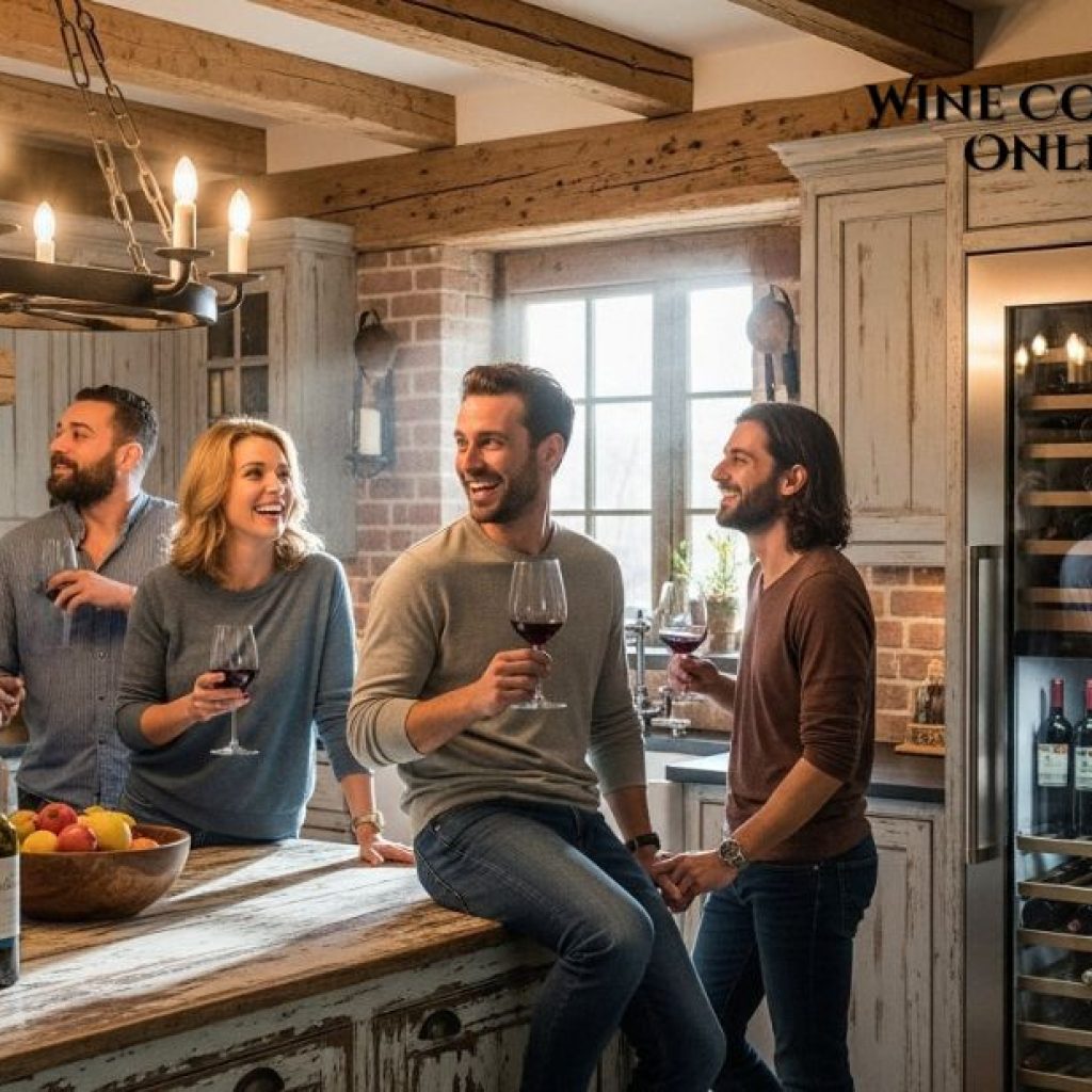 Enhance Your Kitchen with a Wide, Compact Wine Fridge