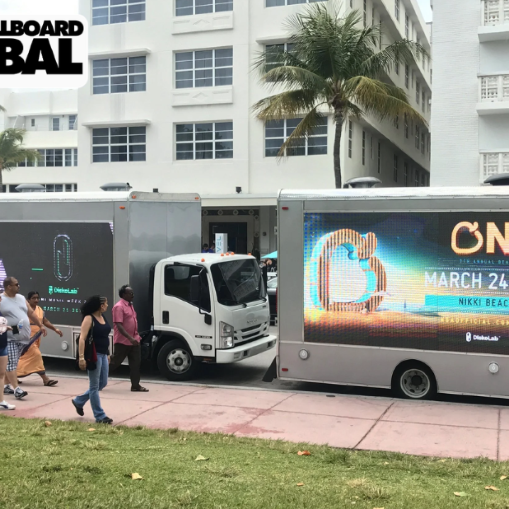 Dynamic Mobile LED Advertising on the Move
