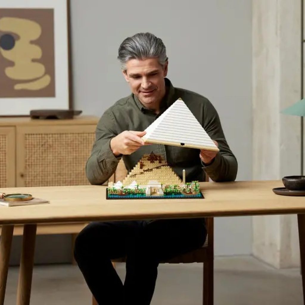 Start Your Day with a Playful Brick-Inspired Mug