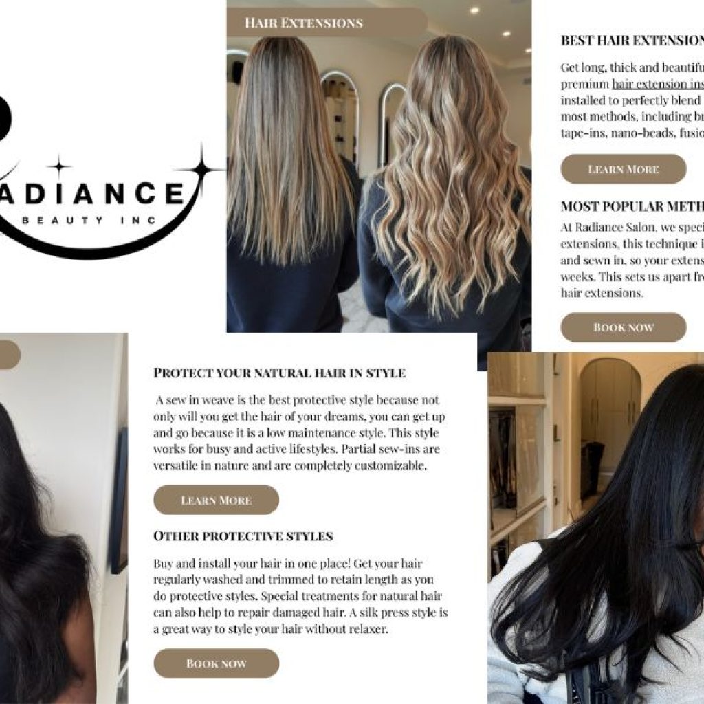 Effortless, Natural Hair Extensions — Calgary Studio